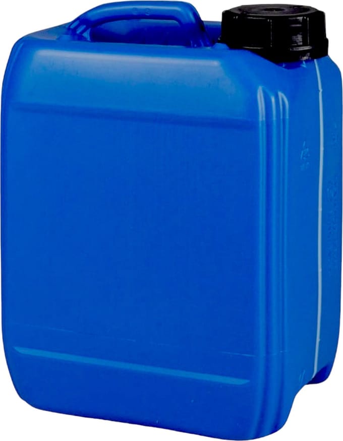 Jerrycan | 5L | Blauw | stapelbaar | Incl. Dop | Vaten | Bidons | Multifunctioneel