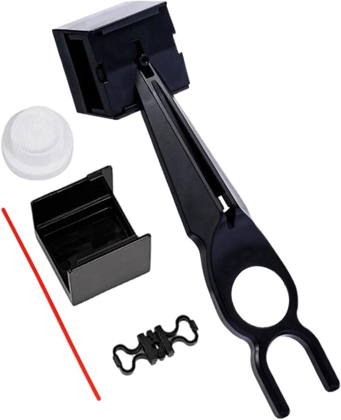 Ketting Smeermiddel Applicator - Olie Tool - Motoronderhoud - Precisie Smering - 17.5 cm - Zwart
