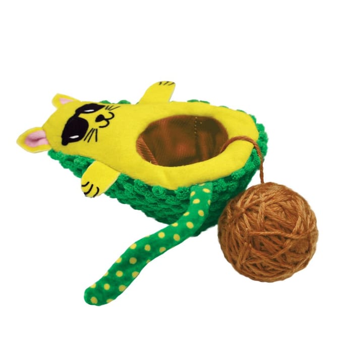 KONG Cat Toy Wrangler AvoCATo 7.5cm