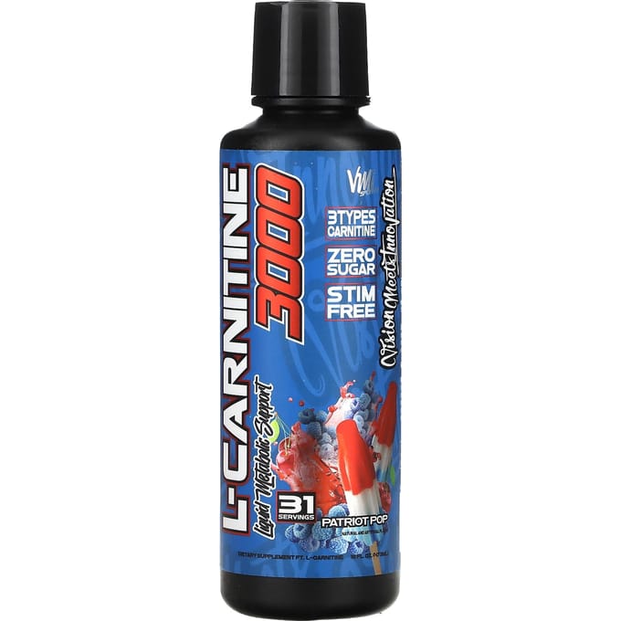 VMI Sports, L-Carnitine 3000, Patriot Pop, 16 fl oz (473ml)
