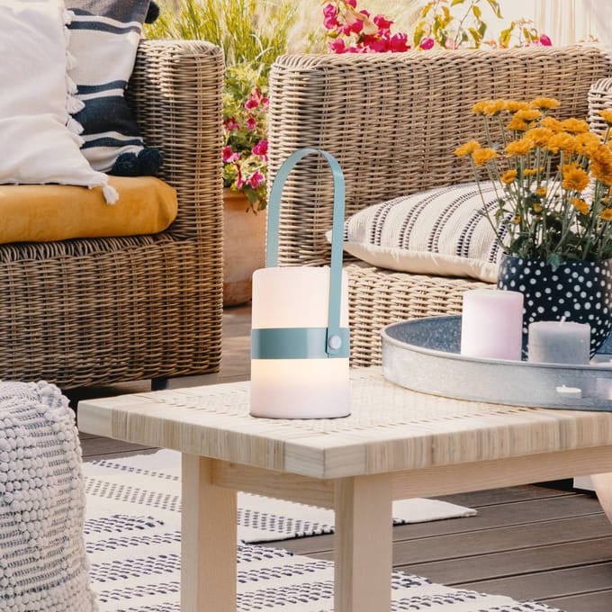 Näve LED sfeerlamp Neo voor binnen met accu, mint