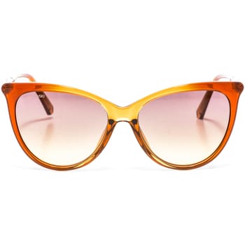 Swarovski Cat Eye Dames lichtbruine transparante bruine gradiënt zonnebril