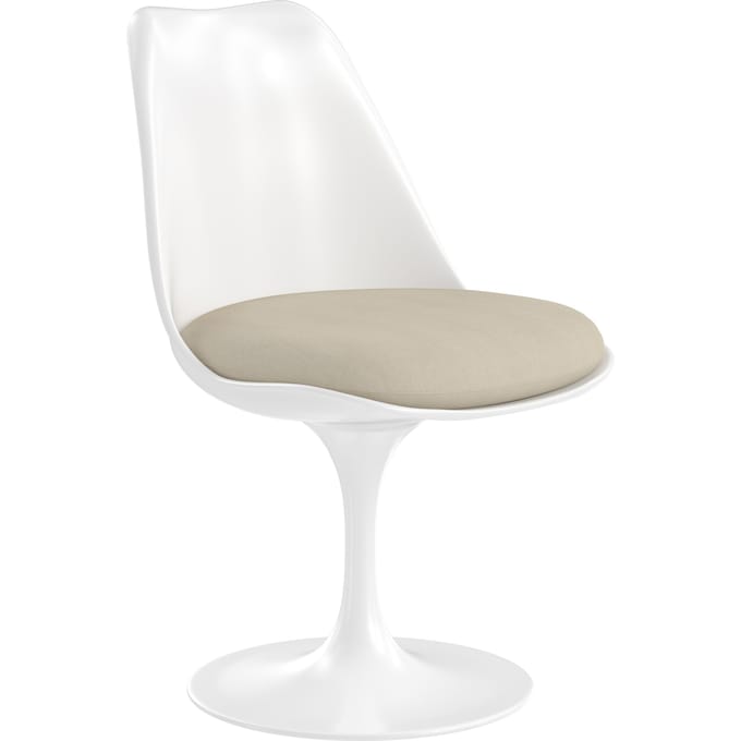 Knoll International Saarinen Tulip Stoel - Alpaca 01 - ivory - wit