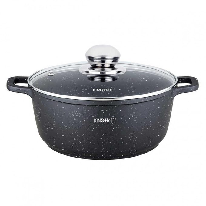 Kinghoff 1597 - Braadpan - met Aromaknop - 28 cm - 6.5 liter
