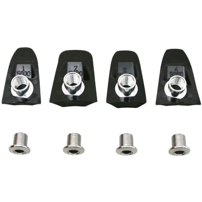 Set van 4 intravis pedaalkrans compatibel met Specialités T.A. schijven. 105 5800 x110