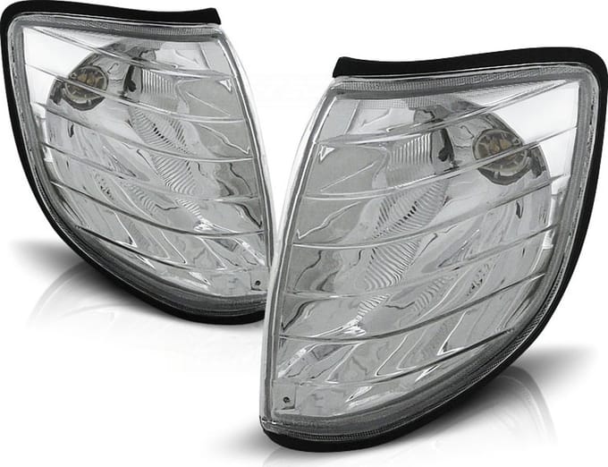 Knipperlichten MERCEDES W140 S-Klasse 03 91-10 98 CHROOM