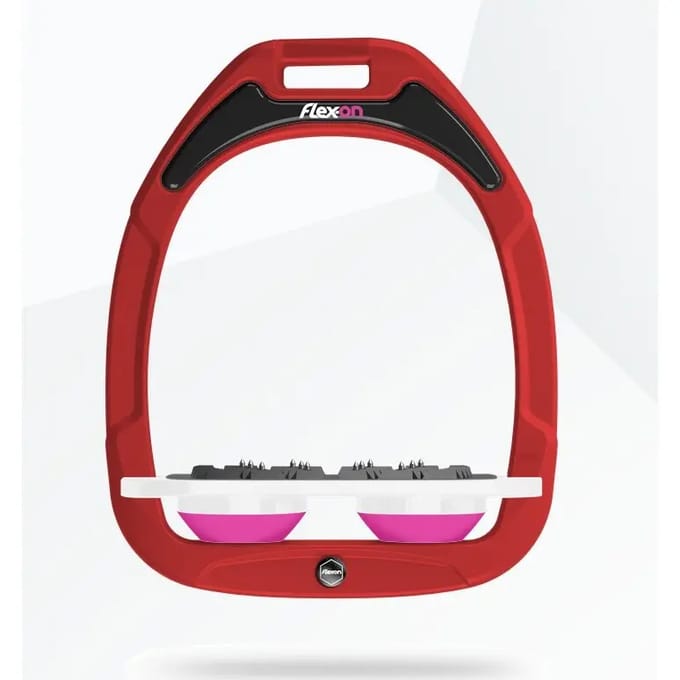 Plat Ultra Grip Hangen Rood/Wit/Roze Flex-On Green Composite