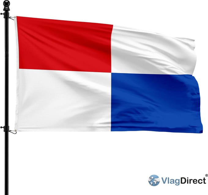 Gemeente Héron vlag - 90 x 150 cm.