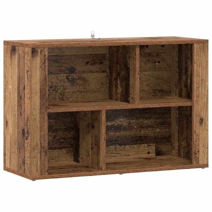 vidaXL Dressoir Oud Hout 80 x 30 x 53 cm Bewerkt hout