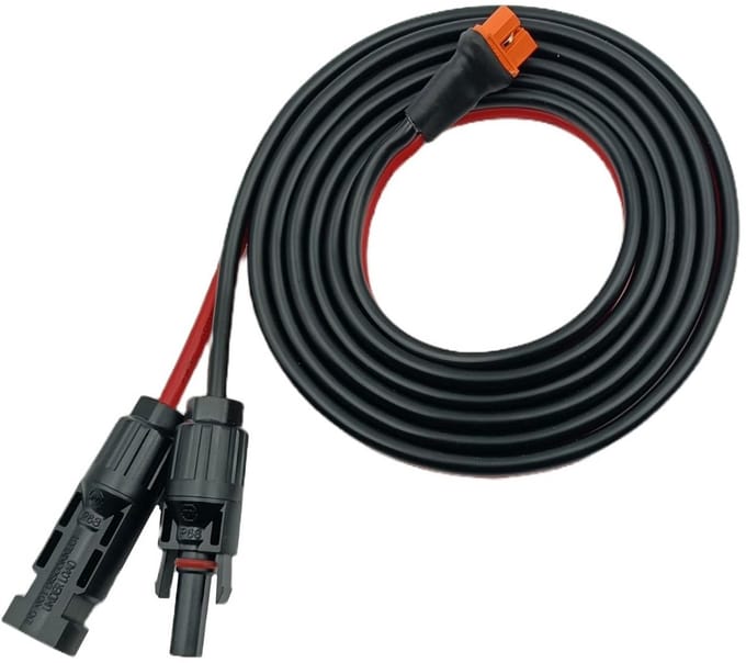 Solar naar XT60i kabel 10 AWG 6 mm² verlenging voor powerstations