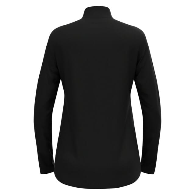 Odlo Odlo Mid layer 1/2 zip ESSENTIAL LIGHT ZWART - Maat M