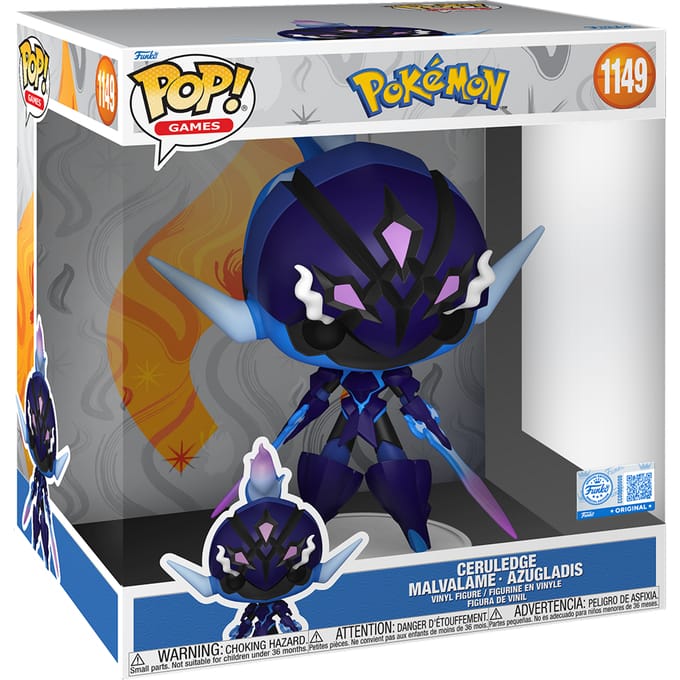 Funko Pop! Games: Pokemon - Ceruledge #XXX (10'' Inch Jumbo)