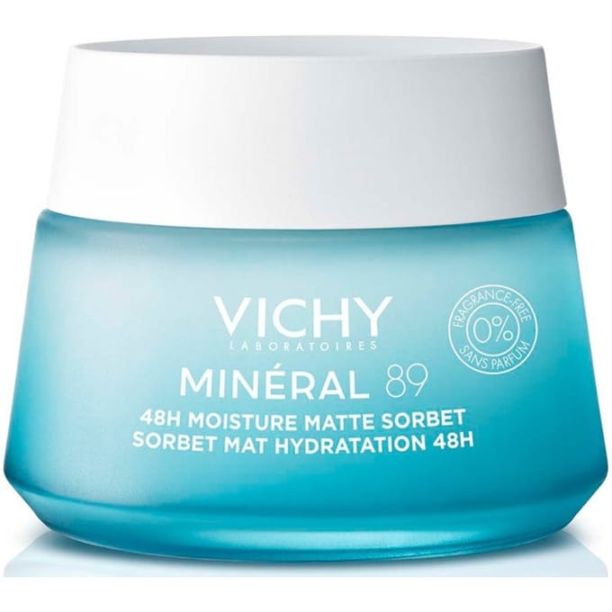 Vichy Mineral 89 48H Moisture Matte Sorbet 50 ml