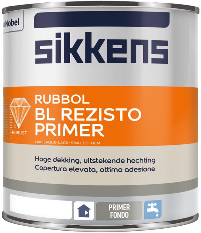 Sikkens Rubbol BL Rezisto Primer - 1L - Wit