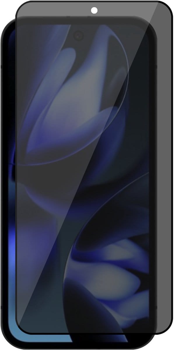 Privacy Screenprotector geschikt voor Google Pixel 9a - Volledig Dekkend Glas Screen Protector
