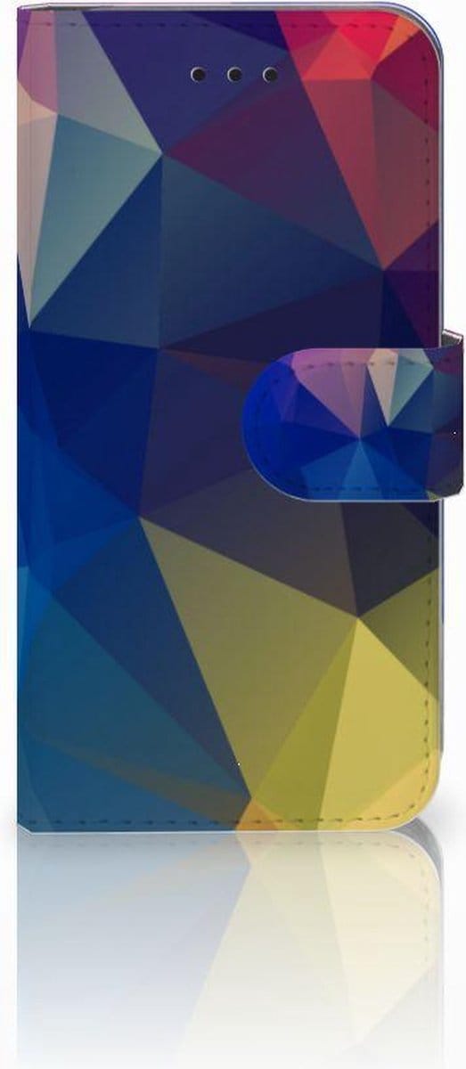 Apple iPhone X | Xs Book Case Polygon Dark
