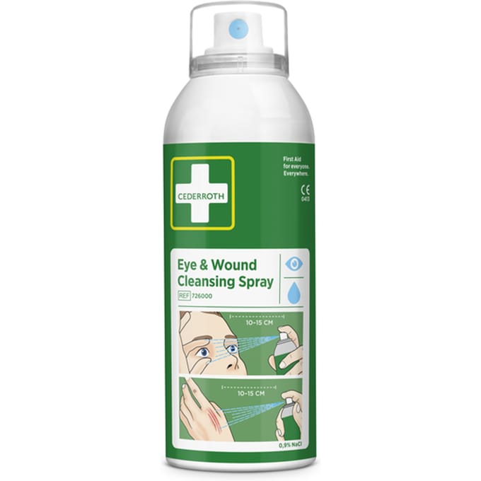 Oog en wondreinigende Spray Cederroth 150ml