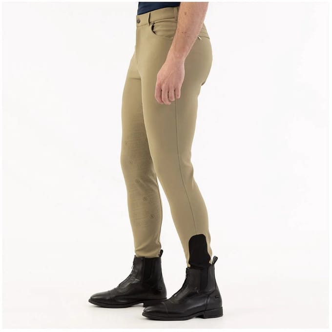 BR rijbroek Kian Heren Full Grip M Khaki