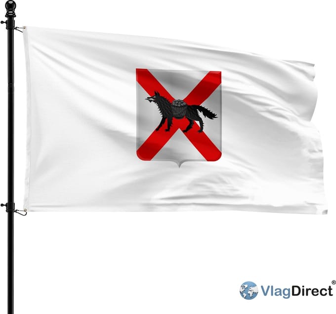 Gemeente Lierneux vlag - 90 x 150 cm.