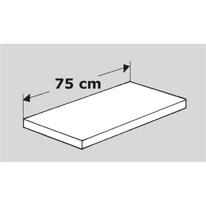 Legbord, voor legbordstelling Stora 100, B 750 x D 600 mm