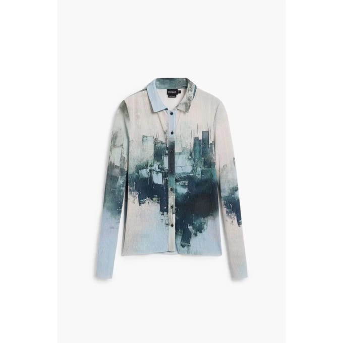 Damesblouse met lange mouwen Desigual Roterdam