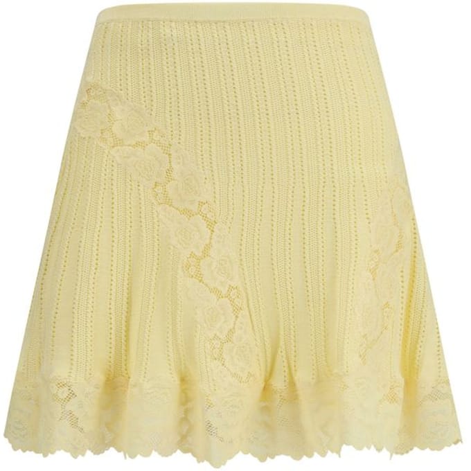 Zelfportret Bicolor Viscose Mini Rok