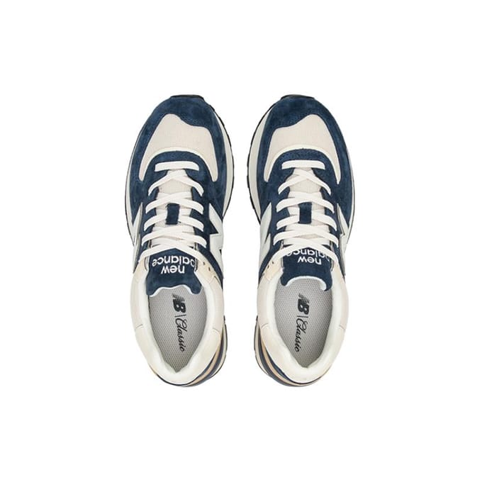 New Balance 574 Legacy Natural Indigo Angora Sneakers U574LGRN 45 black