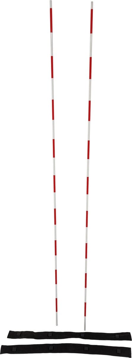 Set van 2 volleybalvizieren met klittenband