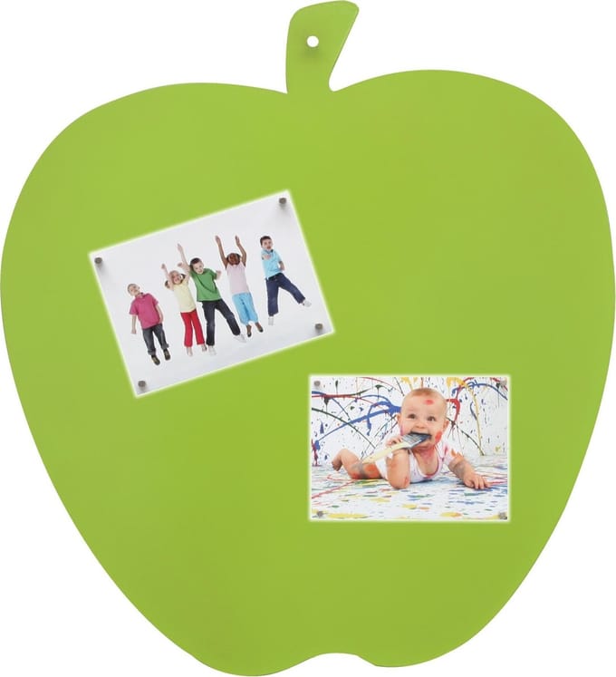 Deknudt Frames magneetbord S65CL8 M - groen - metaal - appelvorm