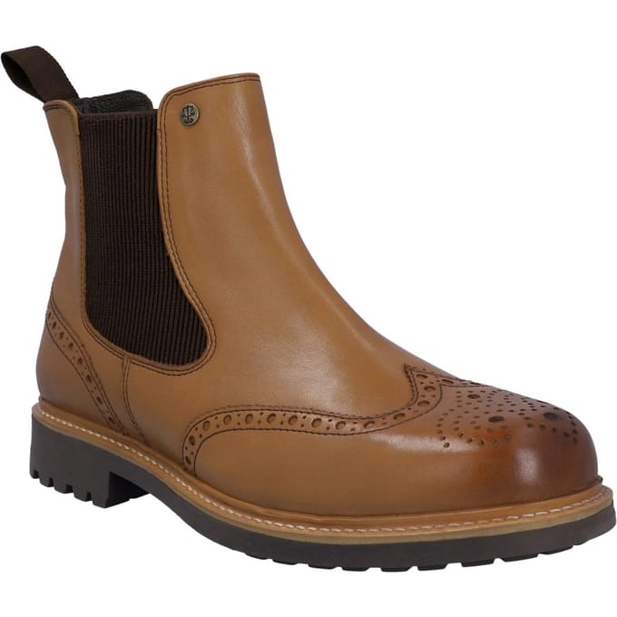 Hunter Cawdor Leder Herenlaarzen Bruin