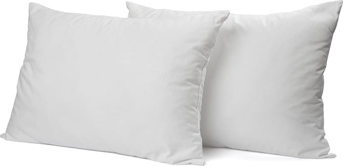 Eleganzzz Kussensloop Hotelsluiting Percal Katoen - Wit - Kussensloop 60x70cm - Kussenslopen set van 2 - 100% Katoen