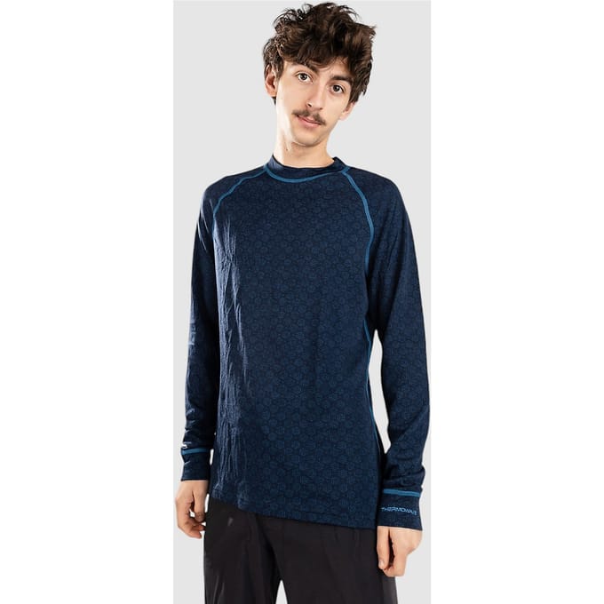 Thermowave Merino Xtreme Thermal Lange Mouwen Basislaag Blauw M Man