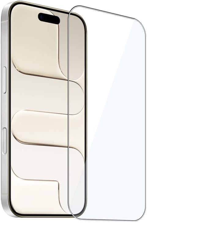 ChiGuard Screenprotector Geschikt voor iPhone 17 Air Screenprotector - Beschermglas - Curved - GuardCover
