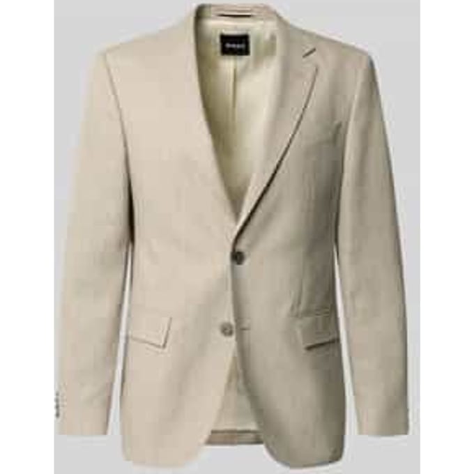 regular fit colbert van linnenmix model 'JASPER'