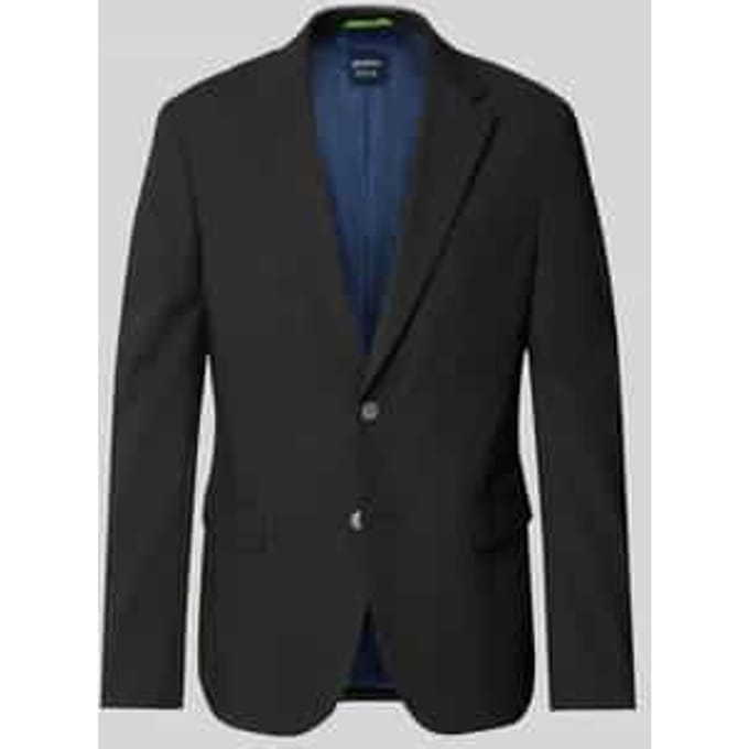 Slim fit 2-knoops colbert met klepzakken