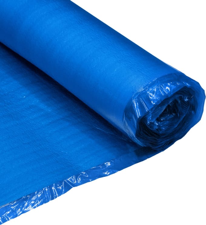PPC Basicblue laminaat ondervloer 2mm - Rol van 20 M2