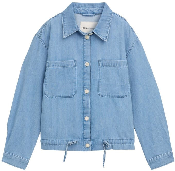 Tom Tailor Summer Spijkerjas Blauw L Vrouw