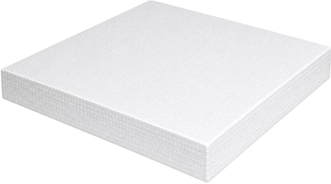 Piepschuim vormen - vierkant - 1x - 27,5 x 27,5 x 3 cm - styropor hobby / DIY vorm - basis knutselfiguren