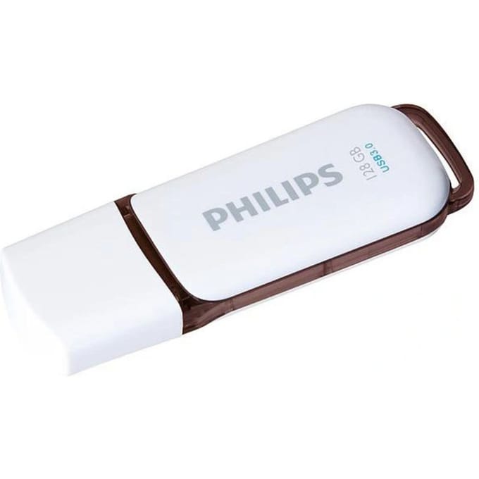 Philips 128 GB Snow Edition USB-Stick - 128 GB - 3.0 USB Type-A 3.2 Gen 1 (3.1 Gen 1) - Sunrise Orange/ Wit