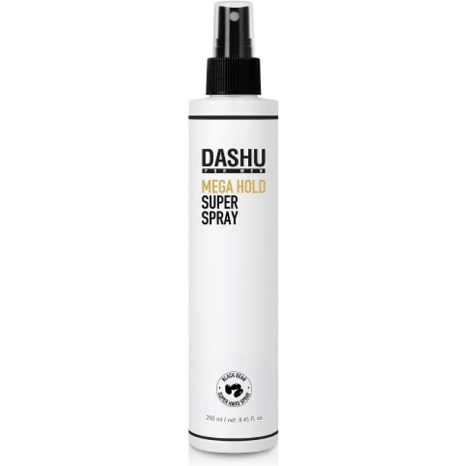 Dashu Pour Hommes Premium Maintien Méga Super Spray 250ml NONE black