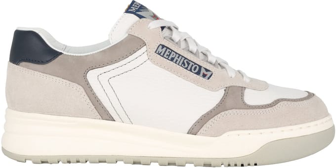 Mephisto Norwin - heren sneaker - Wit - maat 46 (EU) 11 (UK)