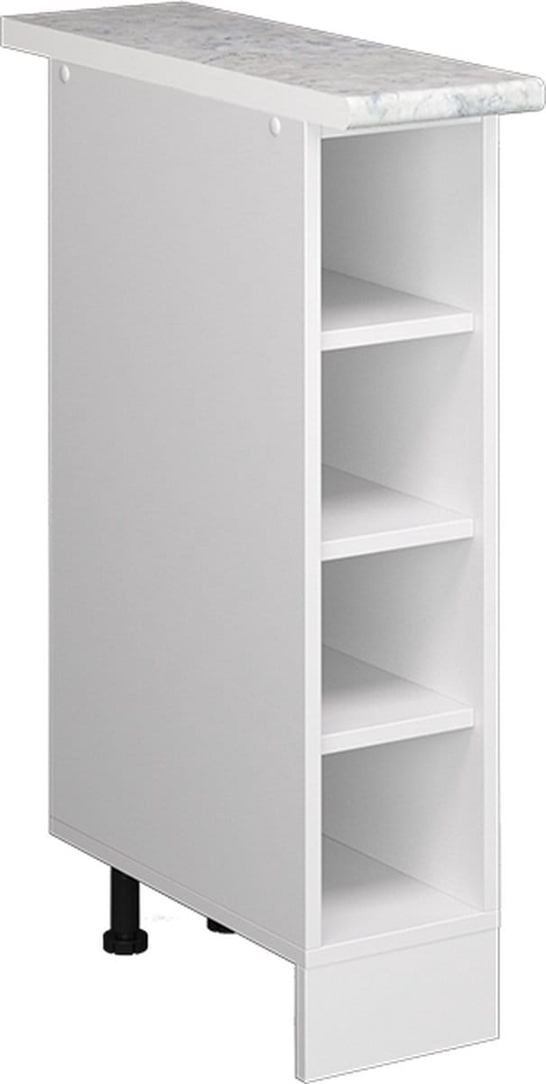 Vicco R-Line Keukenrek – 20 cm, WB Marmer Wit