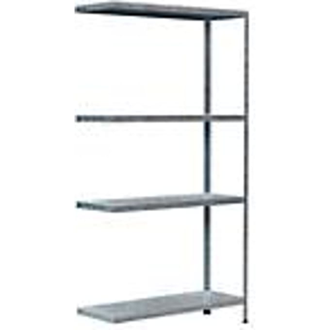 Modulaire rekken, vast te schroeven, 800 x 300 x 1500 mm, gegalvaniseerd