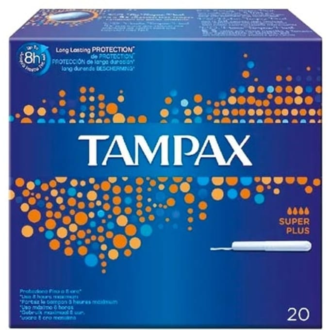 Tampons TAMPAX Cef Super Plus 20 stuks