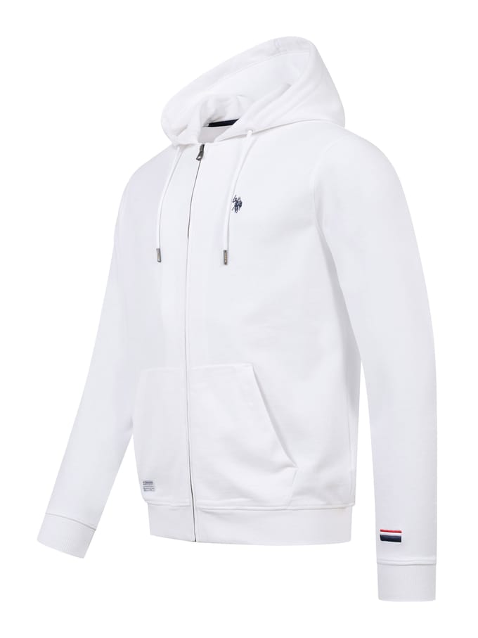 U.S. Polo Assn. heren sweatjack met capuchon van 100% katoen