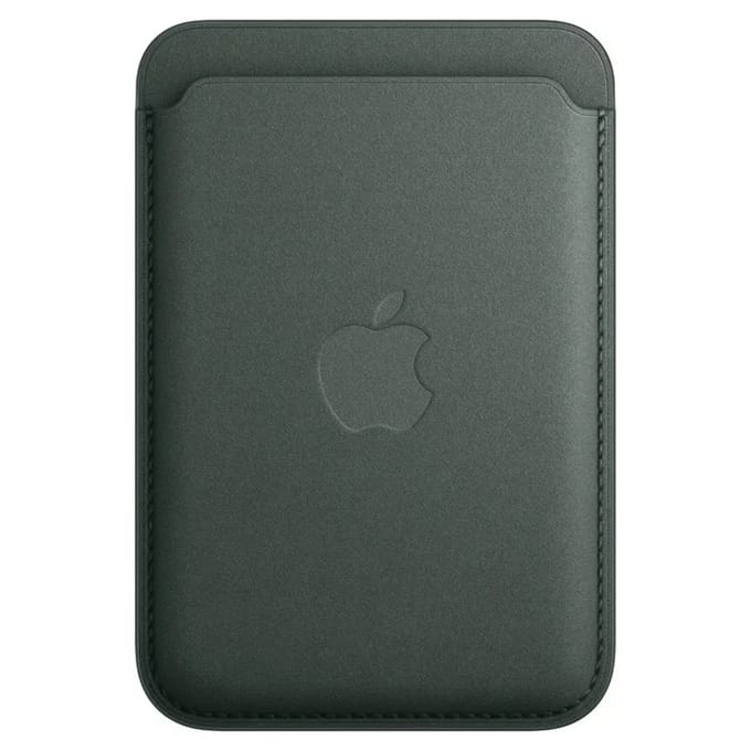 Apple FineWoven Wallet MagSafe met 'Zoek-mijn' functie - Evergreen