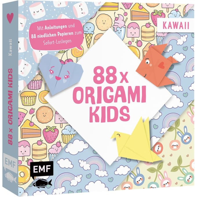 Boek "88 x Origami Kids - Kawaii"