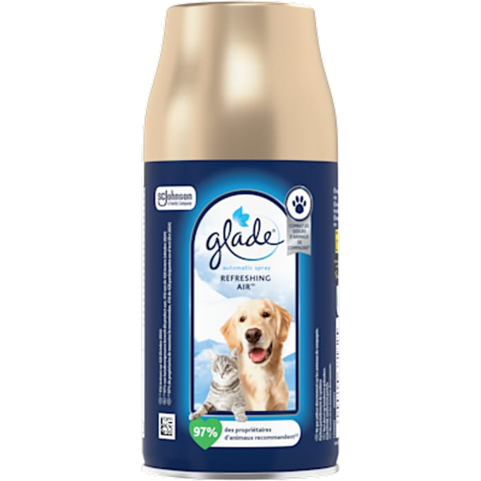 Glade Automatic Spray Navulling Refreshing Air tegen Huisdierengeurtjes - 269 ml