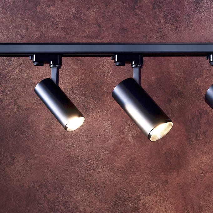 Deko-Light LED-railspot Lucea 3-fasen 30 W zwart