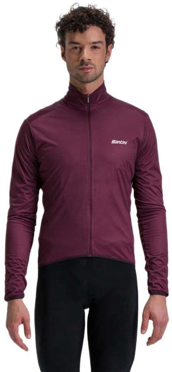 Santini Packable Windbreaker Jas Paars M Man,Vrouw